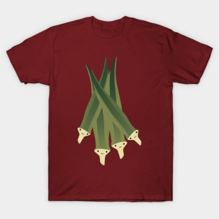 Cute Kawaii Okra T-Shirt